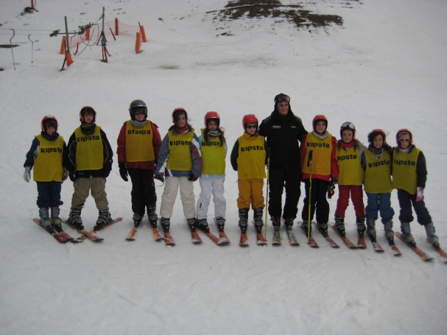  with the ski teacher 